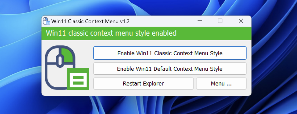 Windows 11 恢复经典样式的右键菜单