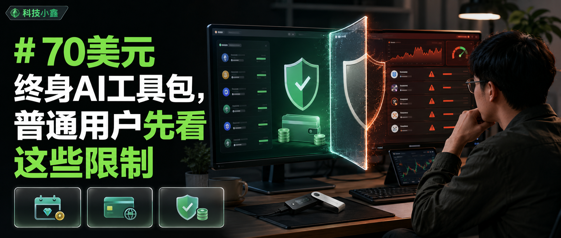 70美元终身AI工具包封面